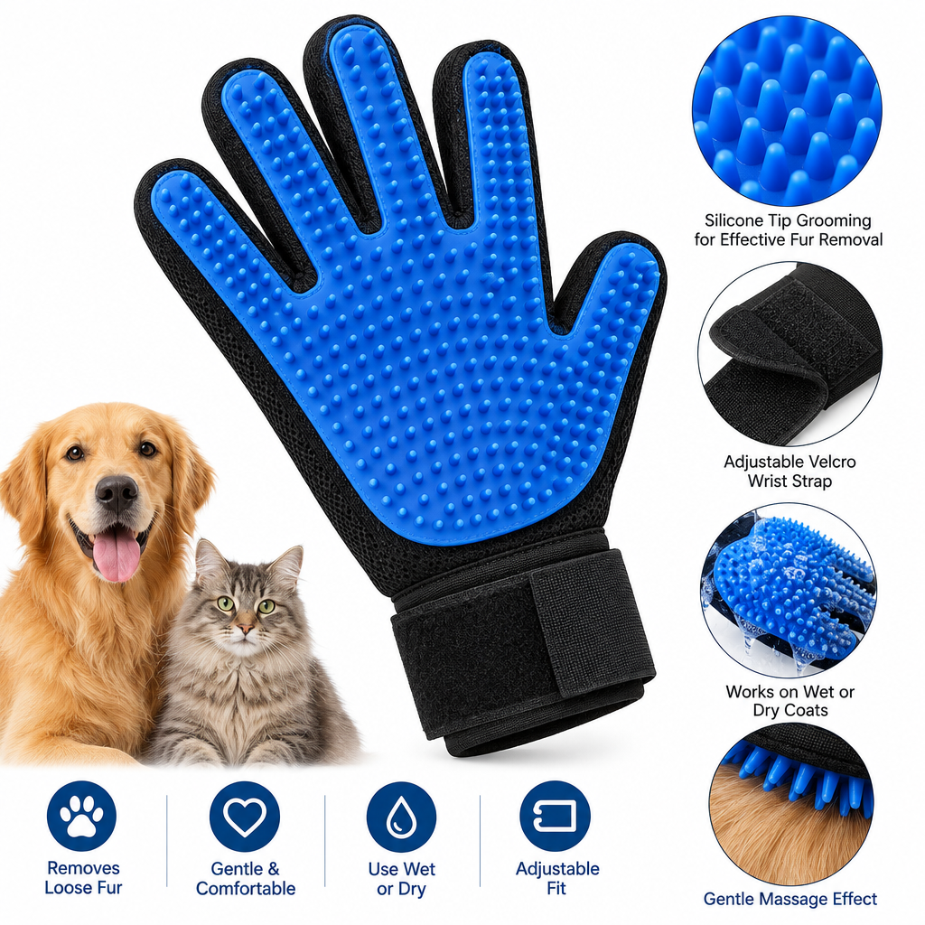 Dog Grooming Glove