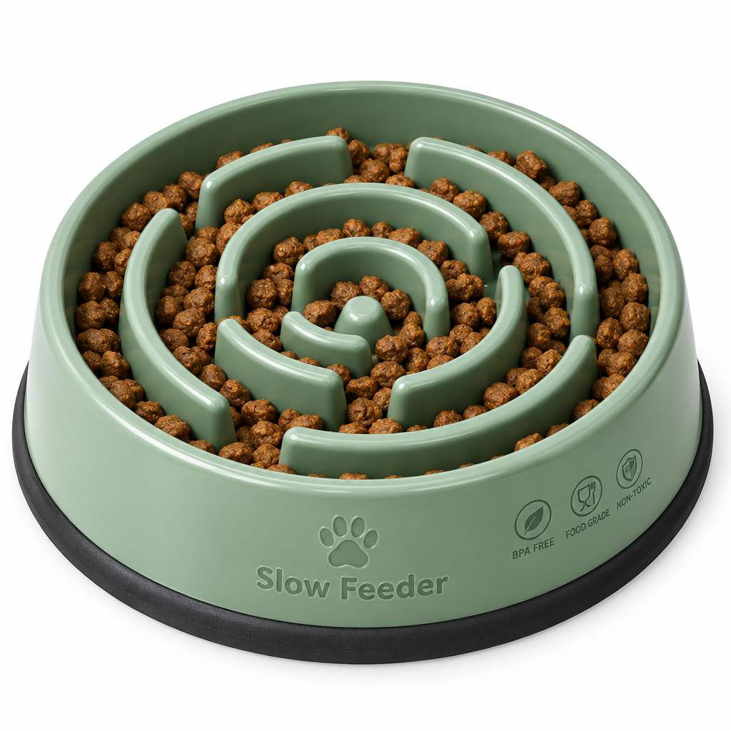 Slow Feeder Dog Bowl